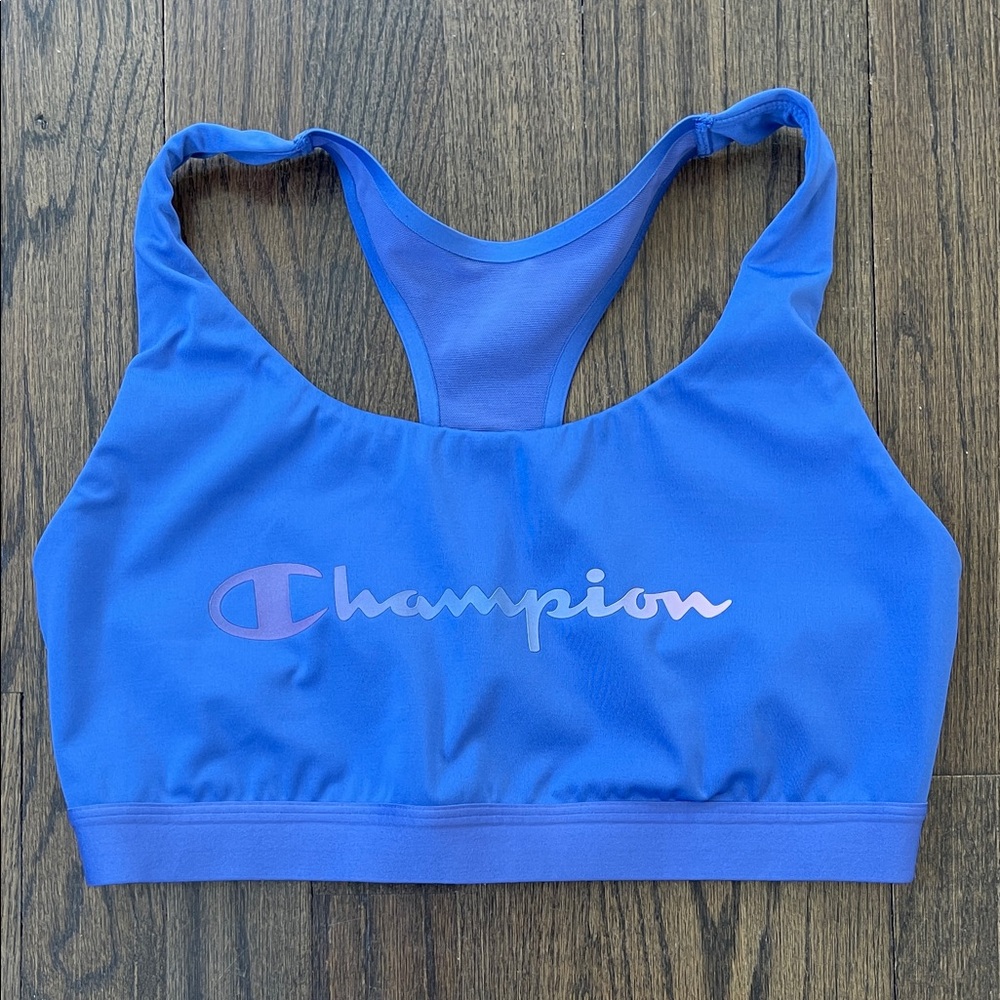 Champion Women's Vibrant Blue Sports Bra
